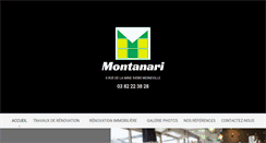 Desktop Screenshot of montanari.fr