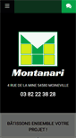 Mobile Screenshot of montanari.fr